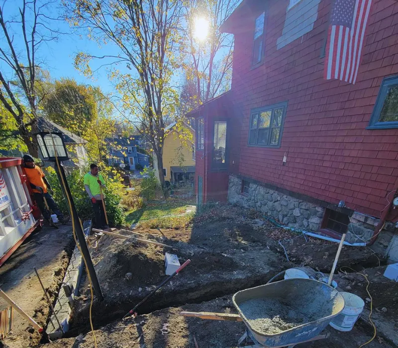 FXL Construction team at a job site